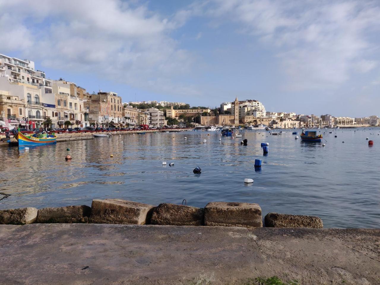 Ferienwohnung Panoramic Penthouse In Marsascala Which Enjoys Sea And Country Views Marsaskala Exterior foto
